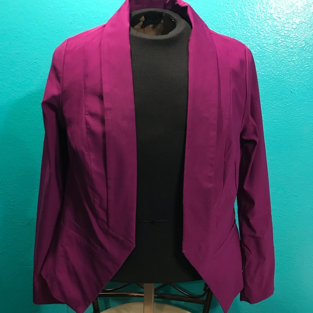 Purple blazer